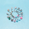 PunkTracker 16 Pieces Belly Button Rings 14G Stainless Steel Belly