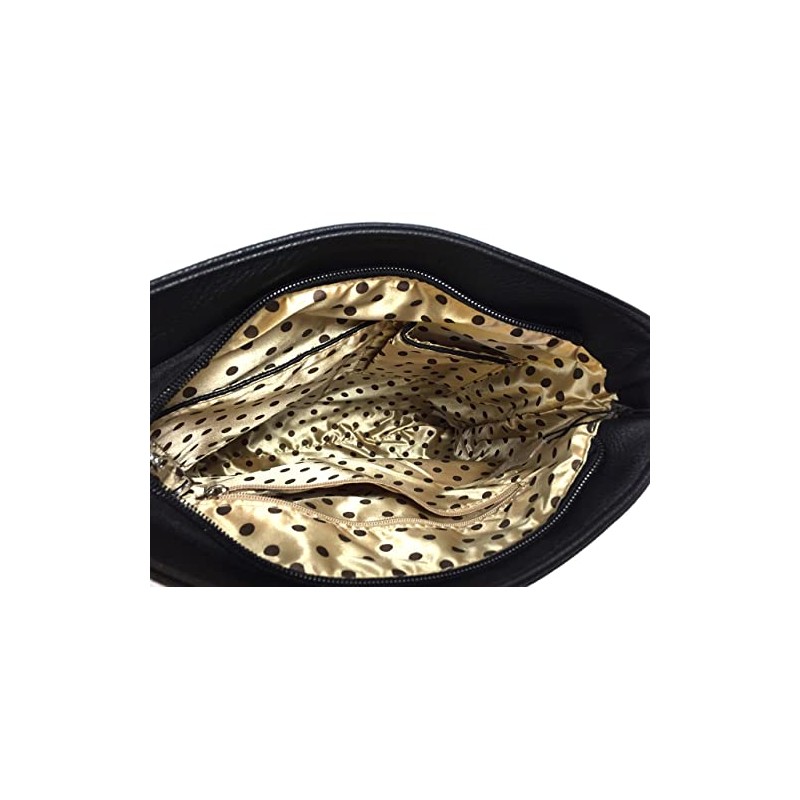 Glamorous Starlight Rhinestones Crossbody Bag Little Hobo Black Bling Purse