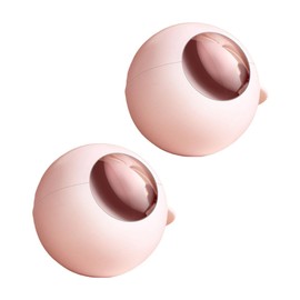 XFSRG 2Pcs Wiederverwendbare Mini Fusselrolle mit Gel Oberfläche als Tragbarer Tierhaarentferner für Hundehaare und Katzenhaare Ideal für Unterwegs Dank Waschbarer für Kleidung und Textilien (Weiß)