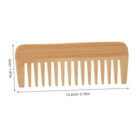 Healeved Hair Styling Comb Wide Tooth Comb for Men Lightweight Scalp Reduces Breakage Suitable for All Hair Portable Hair Care Tool