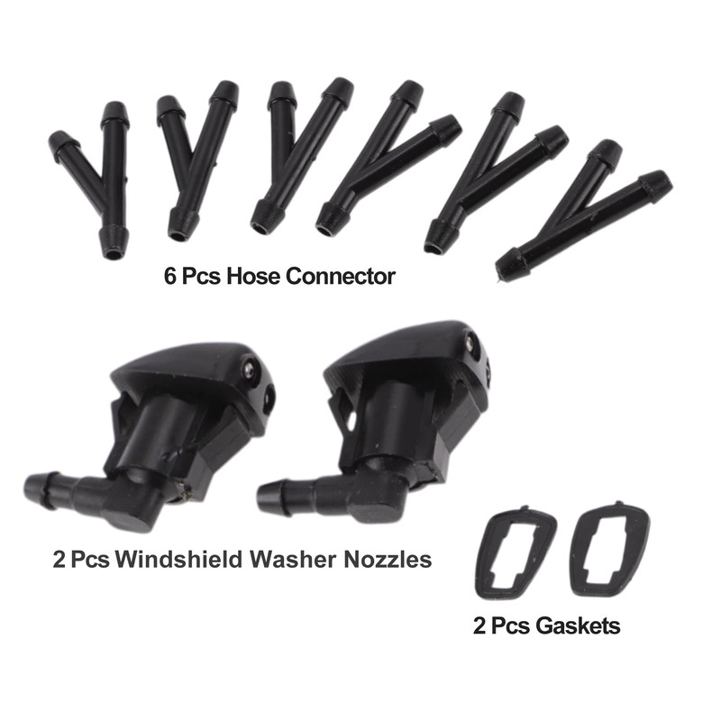 RATCHROLL Windshield Washer Nozzle for Toyota Camry 2007-2015 Front with