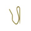 Metal Curtain Hooks, Rustproof Steel Heavy-Duty Offset Pin-On Drapery Hooks