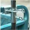 Patio Umbrella Clamp, Attaches to Railing Maximizing Patio Space and