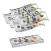 100 Pcs $100 Prop Money, Fake Money Stacks Educational Toys