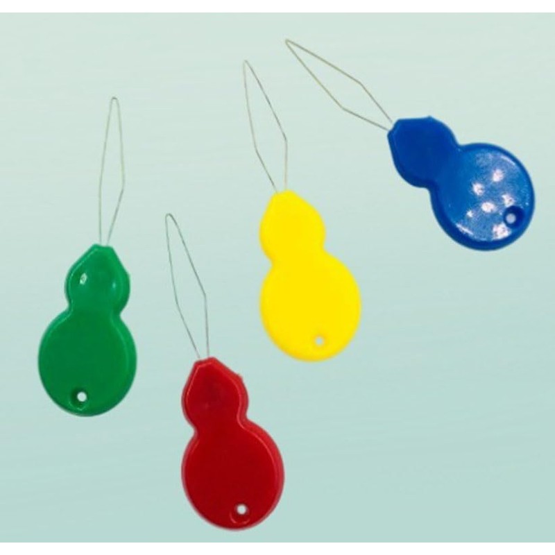 20 Pcs Needle Threaders - Gourd Shaped Plastic Needle Threaders