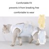 Cat Recovery Suit Breathable Prevent Licking Wound Protection Cat Postoperative