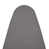 Encasa Homes Ersatzbügeltischbezug mit extra dickem 4-mm-Filzpolster - Grau -
