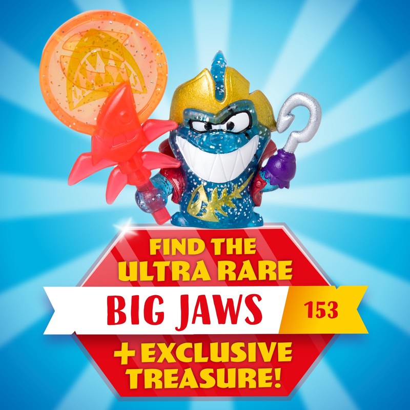 PIRATIX ADVENTURE WORLD Shark Treasure Series 4 Pieces Includes 4
