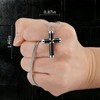 LeapoFaith Ashes Urn Cross for Car Rear View Mirror Decor