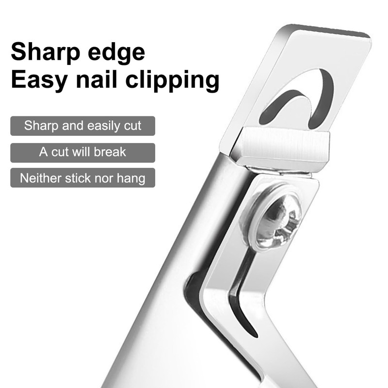 Professional Stainless Steel False Nail Tip Clipper - Nail Extension