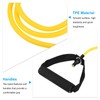 PATIKIL Single Resistance Band with Handles, TPE Elastic Exercise Band