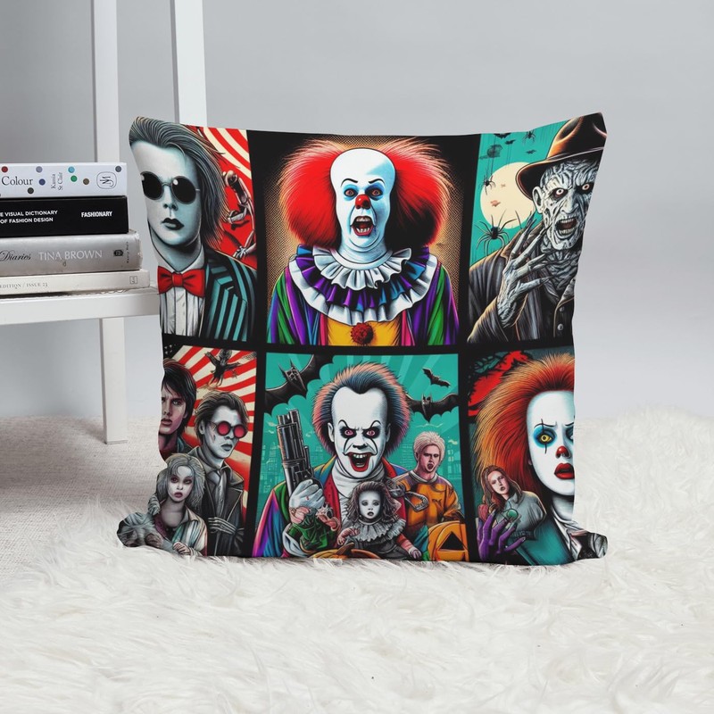 The Beach Stop Scary Horror Pennywise Clown Beetlejuice Freddy Krueger