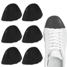 Toe Filler Inserts, 3 Pairs Shoe Filler Inserts for Too Large Shoes, Insoles, Adjustable Shoe Pads, Toe Cushion, Shoe Size Reducer for Women, Men, High Heels, Suit Shoes, Casual Flats, black