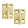 Merriway BH02584 (4 Pcs) Solid Brass Mini Jewellery Gift Box