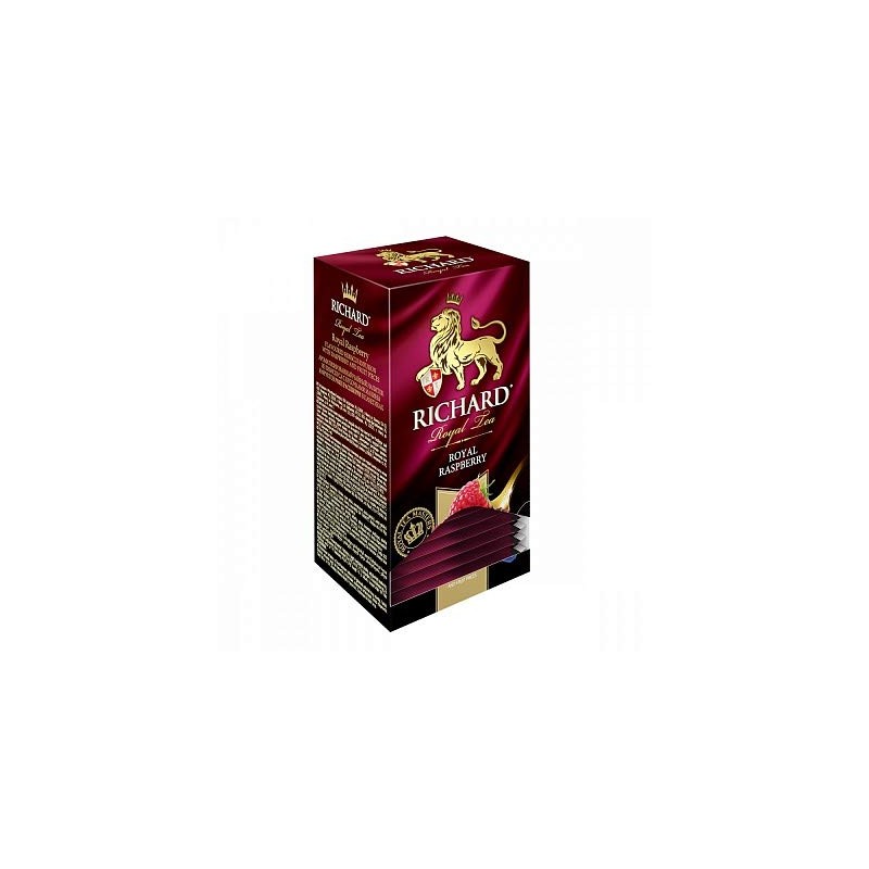 RICHARD Royal Raspberry (Hibiscus & Raspberry) Tea Bag, 1.3 oz