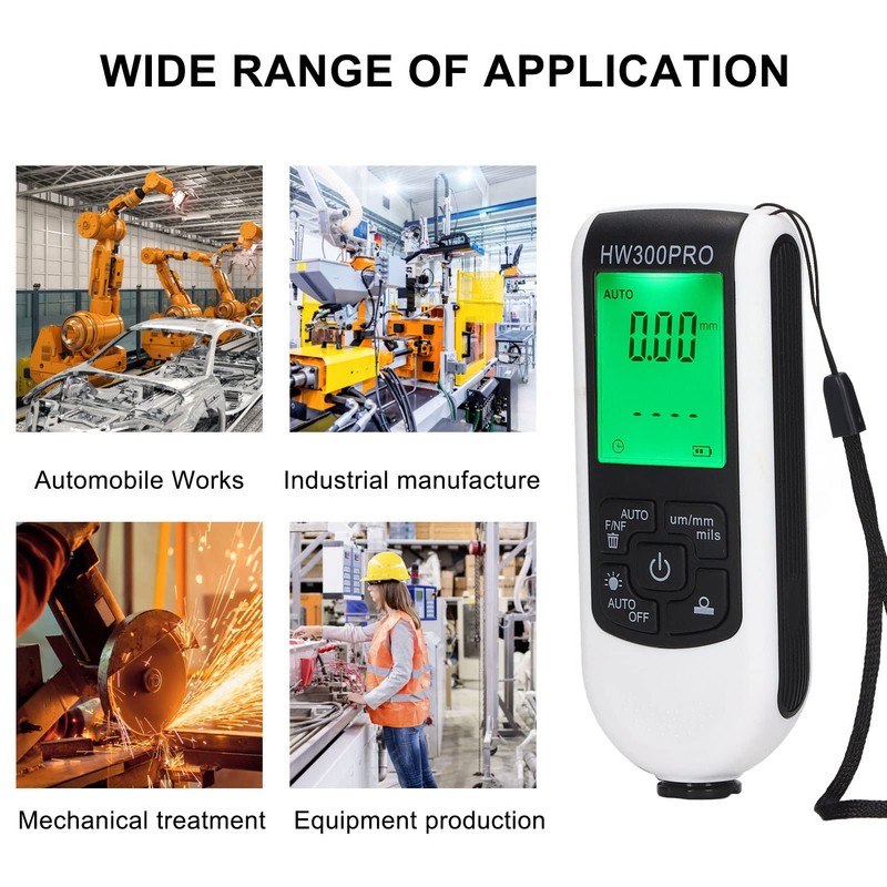 Digital Coating Thickness Gauge, Paint Coating Thickness Gauge Meter, Car