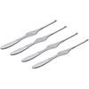 Alessi Hummerstifte 4er Set COLOMBINA FISH, 3.00 x 22.50 x