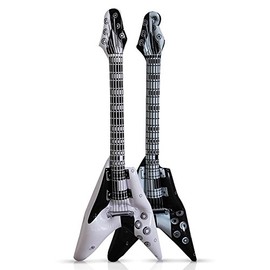 Inflatable Guitar Black or White