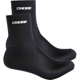 Cressi Resilient Ultra Stretch Neoprene Socks, black, S (38/39)