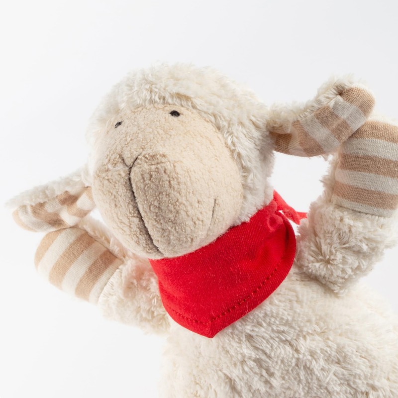 Sigikid Sigikid38887 Musical Sheep, Green Soft Toy-22 x 13 x