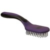 Weaver Leather MANE & TAIL BRUSH, GRAY/PINK