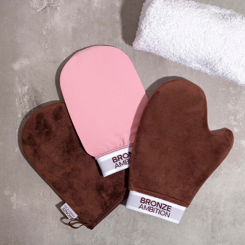 Creightons Bronze Ambition Dual Purpose Exfoliating Mitt - Prepare Skin