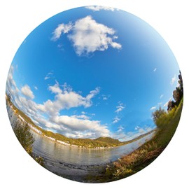 6 Inch Gazing Ball, Large Shiny Mirror Globe for Gardens Ponds Floating Swimming Pool Home Clearance Stand Decoration Outdoor, Stainless Steel Prime Sphere Hollow Polished Decorative Ornament (Silver)