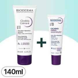 바이오더마 시카비오 크림+ 플러스 100ml + 40ml 중분자 히알루론산 딥리페어