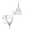 Totority Stainless Steel Olive Shape Fishing Bait Cage Durable Lure