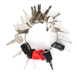 Artudatech Key Set 21 Heavy Construction Equipment Ignition Key Set for J-D CAT KO-MA-TSU J-C-B