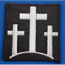 Unbranded 🔥 Jesus Calvary 3 Cross Patch Iron On Applique Easter God Christian Faith Bible