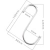 S Shaped Hooks, Extra Large, 4.7 inches (12 cm) x