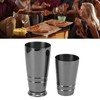 Cocktail Mixer 304 Stainless Steel Glossy with Bottom Dishwasher Safe