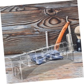 Beavorty Clipper Combs Box Makeup Storage Box Office Desk Organizer Guard Holder