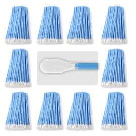 AAwipes AAwipes Long Swabs Case Pack (1000pcs, 6.3" Polyester, 6.8mm Head Blue) Lint Free Cleaning Swabs with Long Handle Multi-Purpose Lab Swab Sticks with Microfiber Tips (A857A-1000)