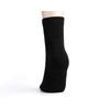Mumoi Socks, Casual Socks, 6 Pair Set, Plain, Cotton, Black