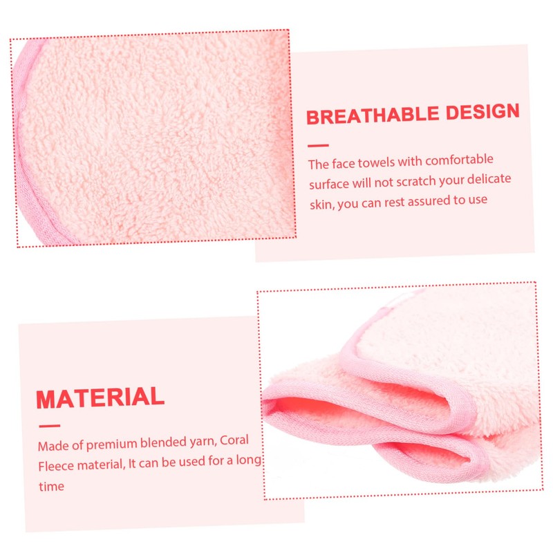 KOMBIUDA 5pcs Cleansing Wipes Makeup Remover Towels Face Cleaning Face