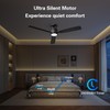 Atolit Ceiling Fans with Lights,52 Inch,Quiet Reversible Motor,Easy to Install,6