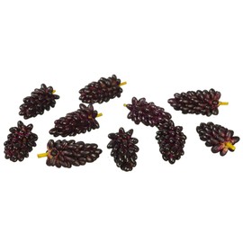 Melody Jane Dolls Houses Dollhouse Purple Grapes 10 Bundles Fruit 1:12 Kitchen Shop Accessories