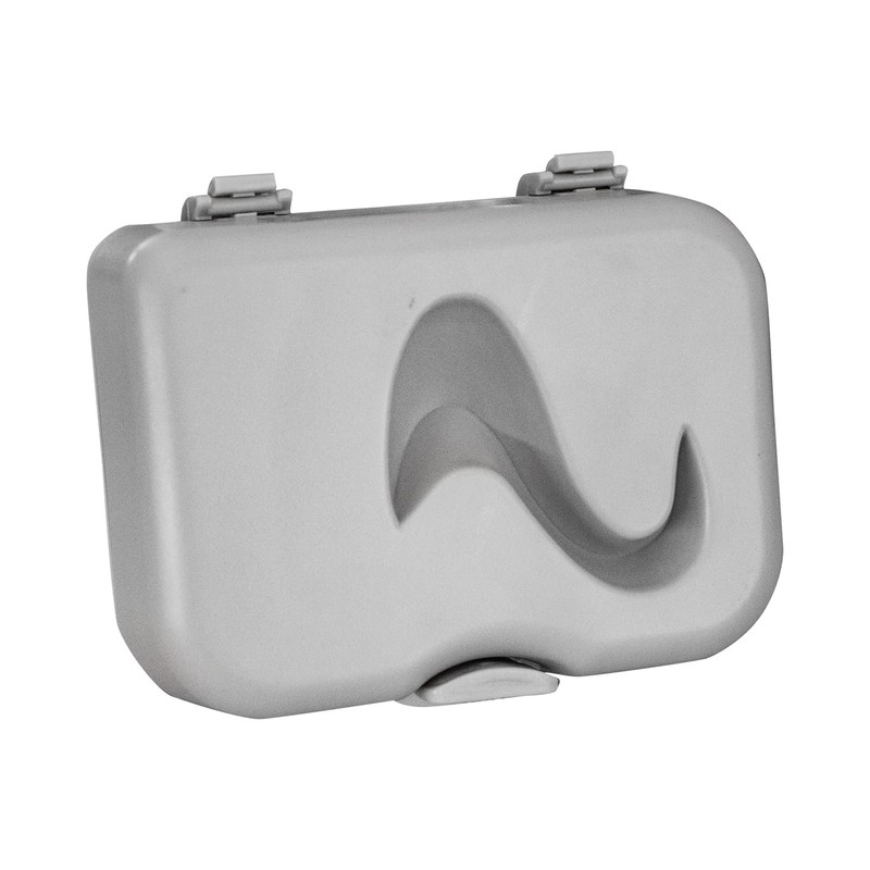 Denture Retainer Case Box with Brush and Mirror