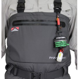 Paramount Outdoors Obsidian Breathable Stockingfoot Chest Fishing Wader (Grey, XX-Large)