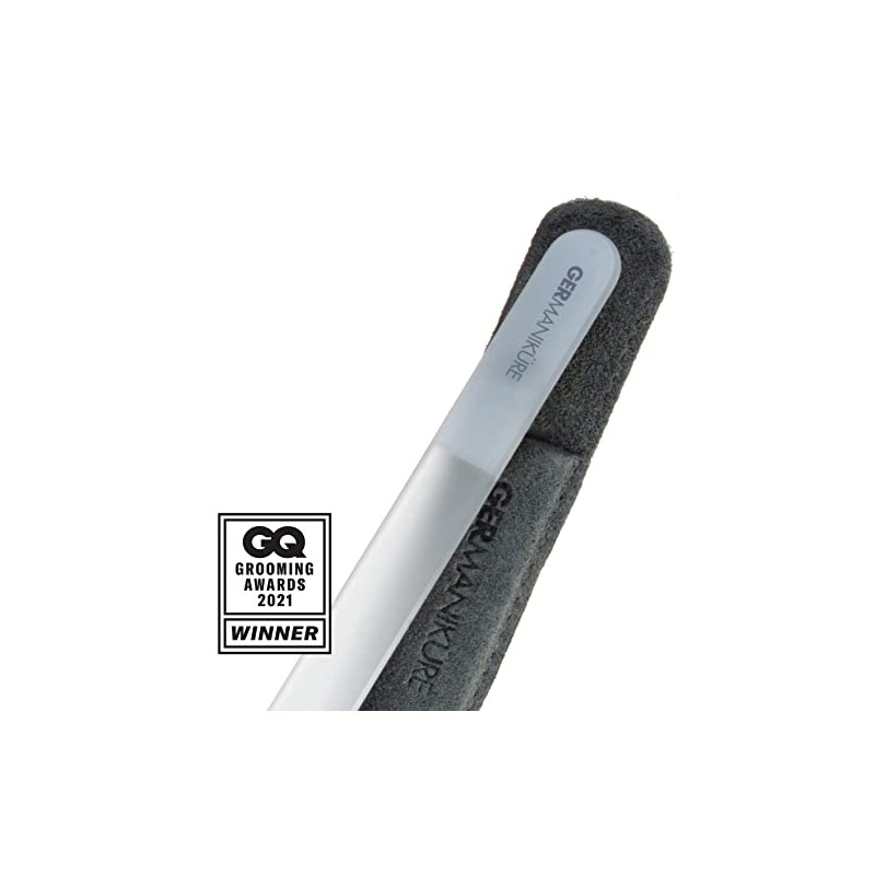 GERmanikure Glass Cuticle Stick & Nail File Bundle - Pro