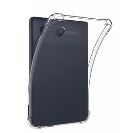 ZWWOGE 1 x Transparent Case for 6 Inch Tolino Shine 5/Shine Color/Shine 4 & Kobo Clara Colour/Clara BW (2024)/Clara 2E, Ultra Soft Flexible Skin Bumper Back Cover for Kobo Clara Colour-Clear