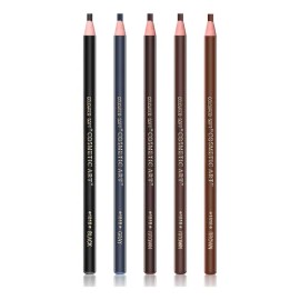 5 Lapiz Cejas Delineador Lapiz De Ojos Cafe Maquillaje Cera                                                                                           