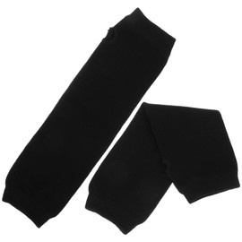 iplusmile 4 Pairs Knitted Arm Warmers Women Winter Thermal Gloves Fingerless Arm Sleeves Cotton