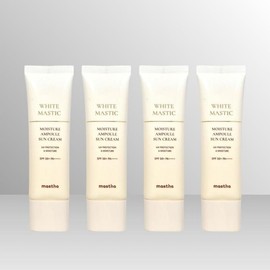 Mastina White Mastic Moisture Ampoule Sun Cream 50ml 4pcs / iuy / 매스티나 화이트 매스틱 모이스처 앰플 선크림 50ml 4개 / iuy