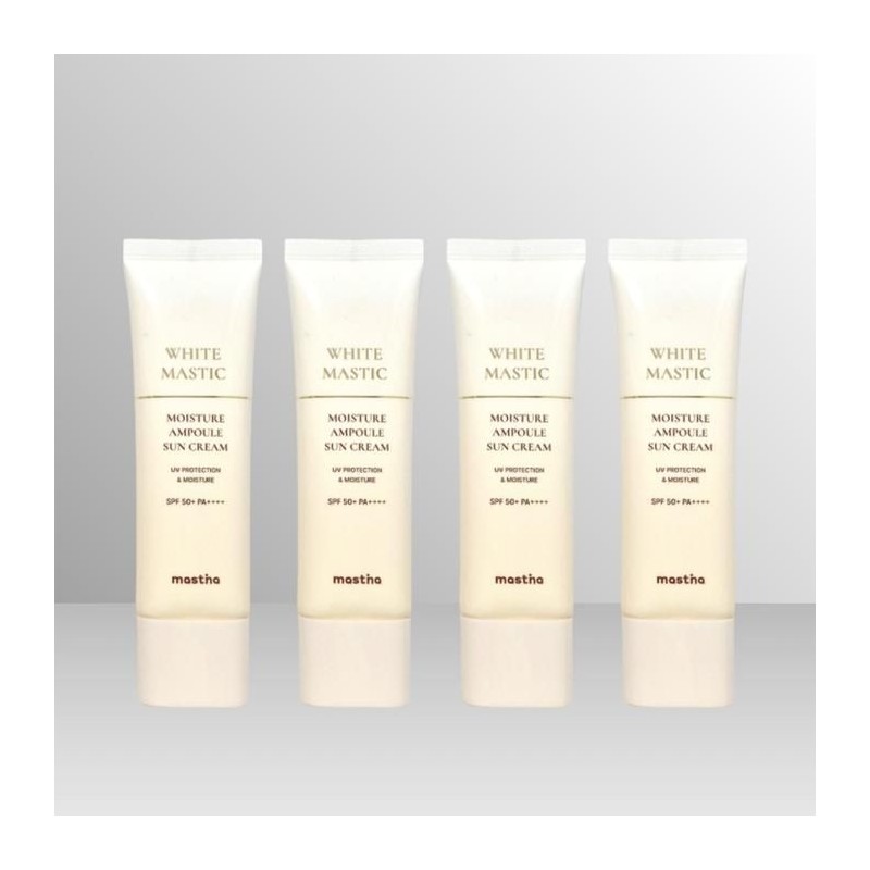 Mastina White Mastic Moisture Ampoule Sun Cream 50ml 4pcs /