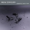 9KM DWLIFE Fishing Rod Tip Eyes Repair Kit Stainless Steel