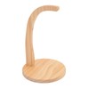 Yarn Holder Easy Installation Stable Structure Rotatable Wooden Yarn Ball