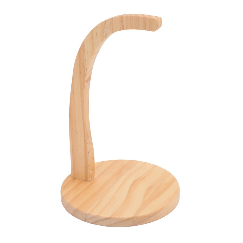 Yarn Holder Easy Installation Stable Structure Rotatable Wooden Yarn Ball